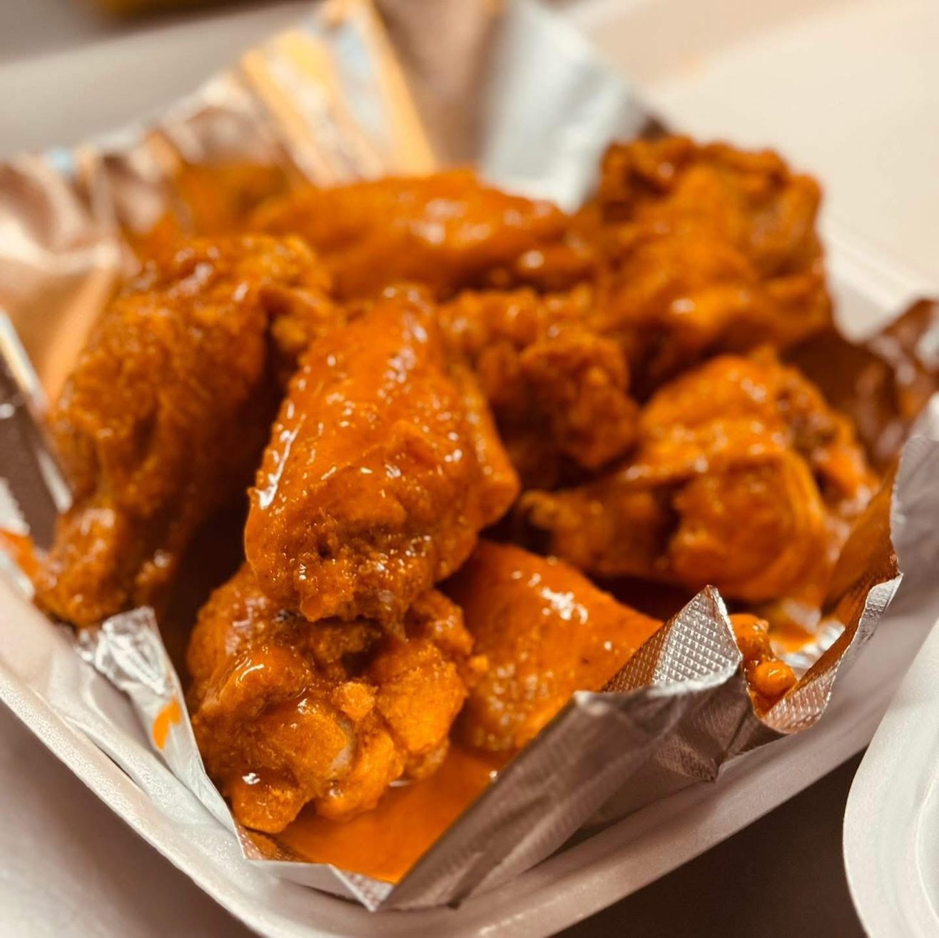 20 pc Chicken Wings.