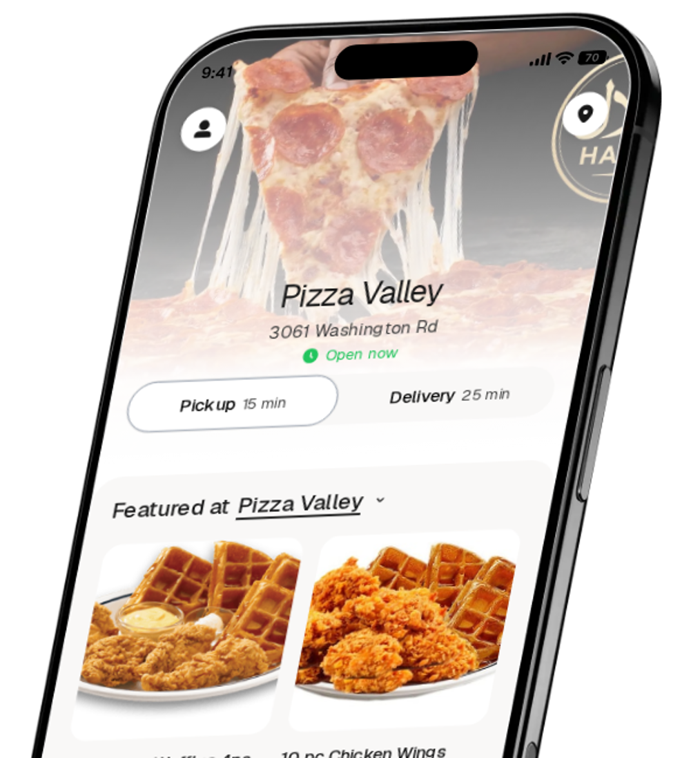 Pizza Valley app preview