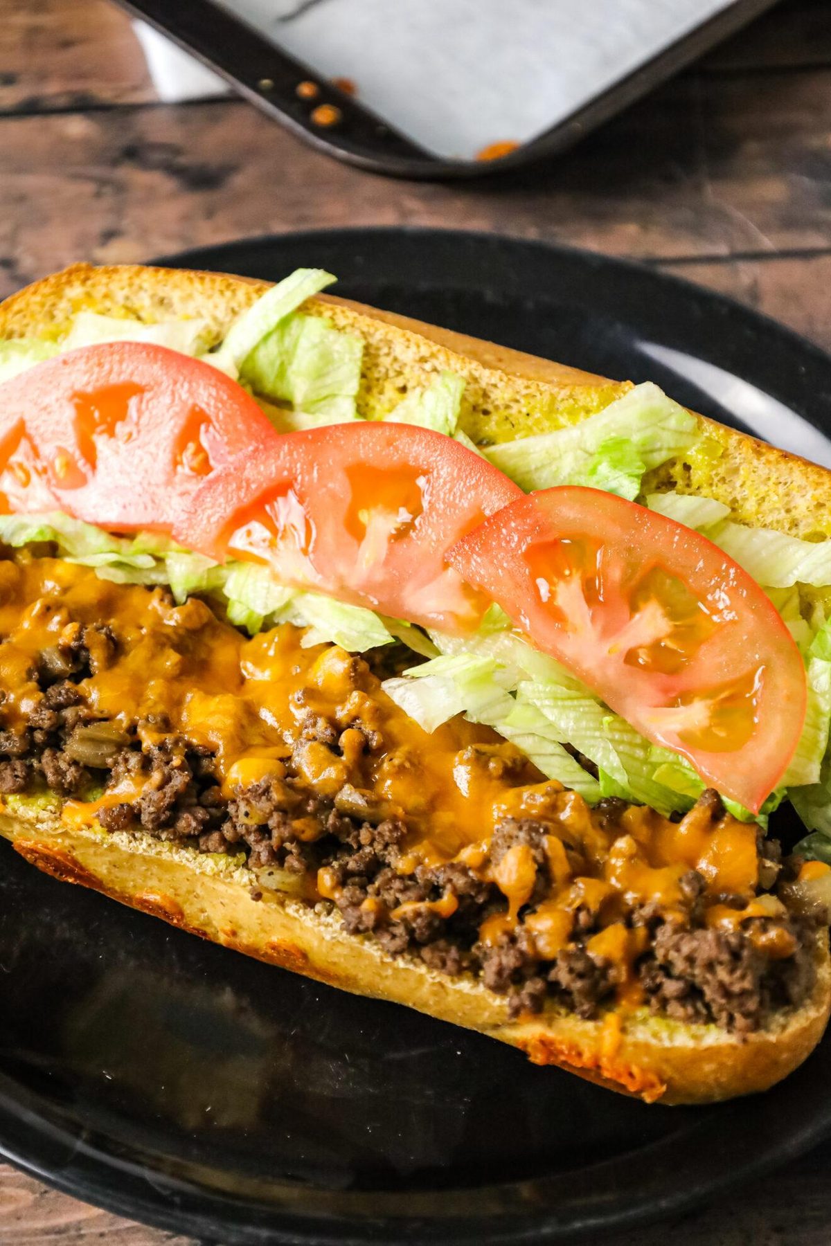 Cheeseburger Sub