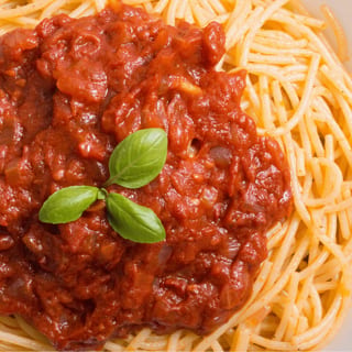 Spaghetti w/ Marinara