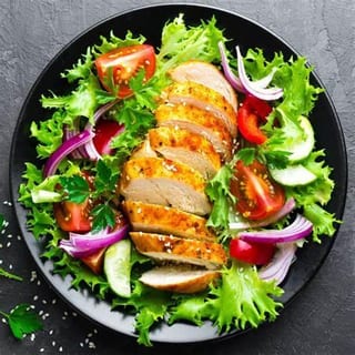 Cajun Spicy Grilled Chicken Salad