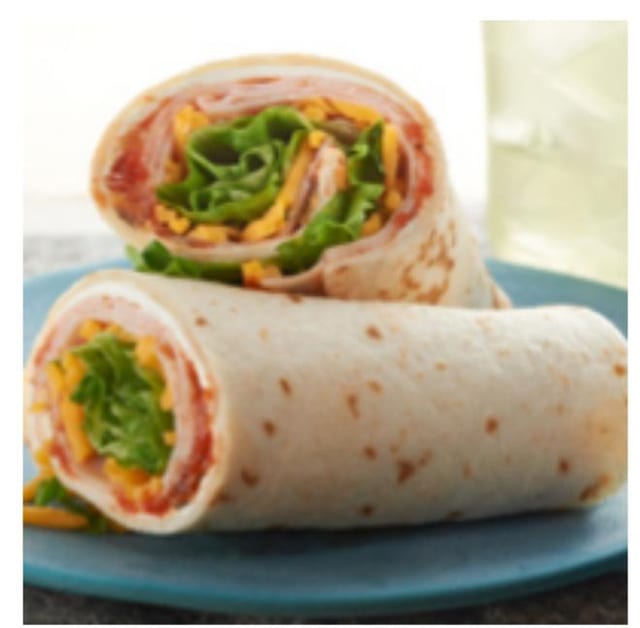 Grilled Ham & Cheese Wrap