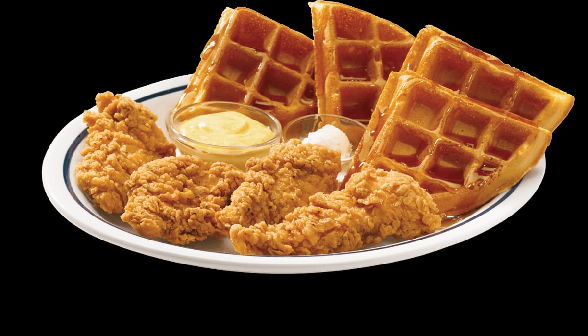 1/2 Chicken & Waffles (4pc.)